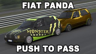 Fiat Panda Push to Pass  Nordschleife  Assetto Corsa [upl. by Largent794]