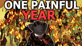 I Survived Project Zomboids Most INFAMOUS Challenge  1 Painful Year Part 2 [upl. by Eessac]