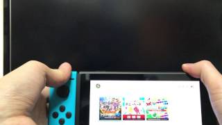 Nintendo Switch、TVモード切り替えの様子 [upl. by Htidra]