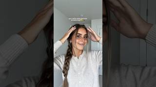 Braids on braids 🤎 hair hairstyle hairinspo hairtutorial hairideas hairtok braid hairhack [upl. by Daffy]