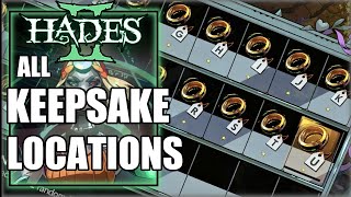 Hades 2  All Keepsake Locations [upl. by Marl]