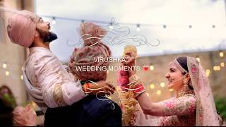 VIRUSHKA WEDDING MOMENTS 💗VM  bol do na Zara din Sagna da Dil Diyan gallan [upl. by Nuahsad]