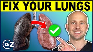 Top 10 BEST REMEDIES for Lung Health Clearing Mucus COPD and Killing Viruses [upl. by Akienom]