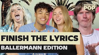 Bist DU Fit für die Playa 🏝️🤫  FINISH THE LYRICS BALLERMANN EDITION [upl. by Valentina]