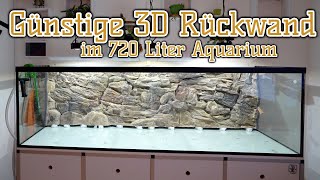 Günstige 3D StrukturRückwand im Test  Aus Asien wird Amazonien  Teil 1 [upl. by Tiffy]