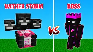 Wither Storm vs Minecraft Boss [upl. by Paddie]