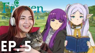 not what I expected 😂  Frieren Beyond Journeys End Episode 5 Reaction  Review anime [upl. by Lulita]