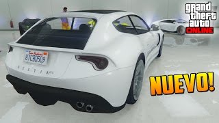 NUEVO SUPER COCHE GROTTI BESTIA GTS  DLC GTA V FINANZAS Y CRIMEN FINANCE amp FELONY [upl. by Cirri]