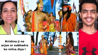 Mahabharat  ep 133 part 1  subhadra abducts Arjun  Pakistani Reaction [upl. by Ericka]