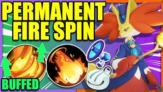 This 0 Second FIRE SPIN DELPHOX BUILD has now the HIGHEST WIN RATE  Pokemon Unite [upl. by Tybald]