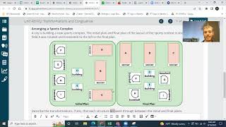 Edmentum Geometry Unit3 Activity Transformations and Congruence [upl. by Mickey]