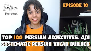 Persian Vocabulary  Top 100 Persian Adjectives Part 4  Learn Farsi [upl. by Asabi]