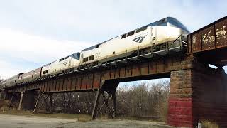 Amtrak California Zephyr  Omaha NE 262024 [upl. by Keene682]