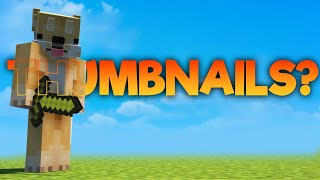 How to make CLEAN minecraft thumbnails in photoshop [upl. by Negeam]