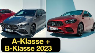 2023 MercedesBenz AKlasse und BKlasse Finde die Neuerungen 4K  Autophorie Extra [upl. by Beaumont]