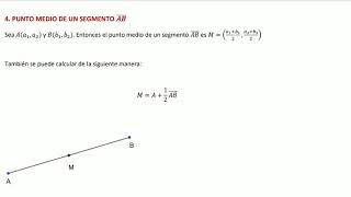 4 Punto medio y simétrico 4 ESO [upl. by Simaj529]