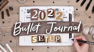 My 2022 Bullet Journal Setup [upl. by Attezi]