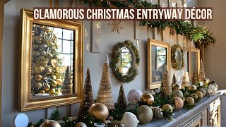 Glamorous Christmas Entryway amp Front Porch Decor 2024 Elegant Ideas for a Luxe Holiday EP11 [upl. by Lissner151]