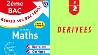 2ème Bac Dérivées Exercices 2 [upl. by Idaline681]