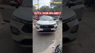 Toyota taisor Oem amrest installation in Ranchi toyota ranchi everyone carmodification trending [upl. by Anadal]