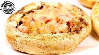 How to make Stuffed Portobello Mushrooms Recipe [upl. by Cynth655]