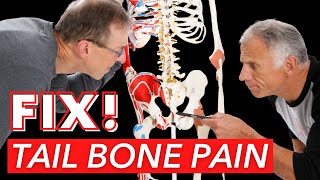 2 Self Treatments For Tail Bone Pain Coccydynia [upl. by Anuska]