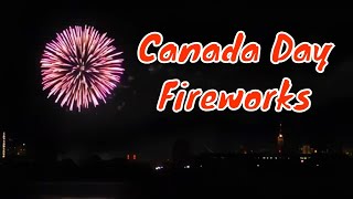 Canada Day Fireworks  Parliament Hill  Ottawa Ontario [upl. by Ensign]