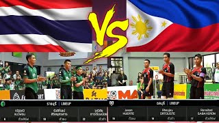 Sepak Takraw  Philippines beat the Powerhouse Team in Takraw Thailand League 2019  Full Game [upl. by Saduj]