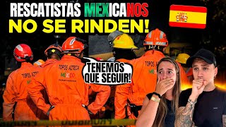 RESCATISTAS MEXICANOS ESTÁN DESCONSOLADOS POR ESTO PERO NO SE RINDEN 😭🇲🇽 tenemos que seguir [upl. by Orfurd569]