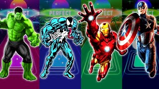 The Hulk Cartoon 🆚 Superman 🆚 Ironman 🆚 Captain America 🔥🎉 Who Is The Greatest ⁉️ [upl. by Gnilsia]