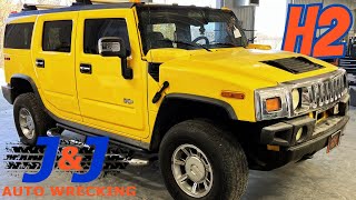 2005 Hummer H2 Part Out J amp J Auto Wrecking Test Video Stock  R5HU288 [upl. by Malachy]