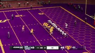 WEEK 8 COLORADO MINES OREDIGGERS 52  WEST CHESTER UNIVERSITY 43 [upl. by Hestia]