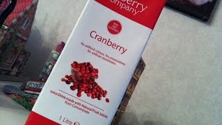 Jus de Fruit CRANBERRY The Berry Company  Produit Anglais [upl. by Naashar]