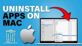 How To DeleteUninstall Apps On Mac [upl. by Kcirdec]