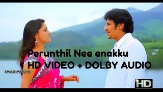 Perunthil Nee enakku jannal oram Song hd  1080P HD DOLBY MIX  Best Quality  Jeeva  Pori [upl. by Fons148]