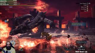 Monster Hunter World Hammer Gameplay [upl. by Gardener]