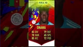 FIFA 1624 ONANA OVERALL [upl. by Aitenev179]