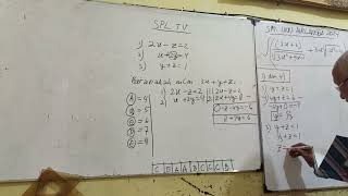 SISTEM PERSAMAAN LINEAR TIGA VARIABEL [upl. by Rankin671]