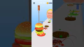 XXL Sandwich 🍔 Make Extra Large Hamburger Cheese Burger part 1852 xxlsandwich viral shortsvideo [upl. by Nura]