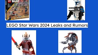 EVERY LEGO Star Wars leak for 2024 [upl. by Aiblis]