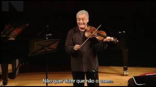 Vídeo 5  Pinchas Zukerman Violin Masterclass [upl. by Beall]