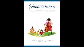 Sassmannshaus：Early Start on the Cello Volume 2【9790006538577】【BA8997】 [upl. by Eehtomit413]