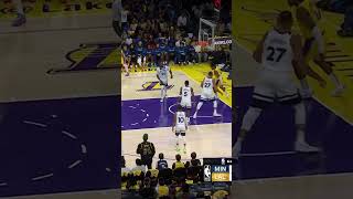 Rui Poster On Rudy Gobert nba basketballdunk lakers timberwolves nbahighlights [upl. by Nagaer]