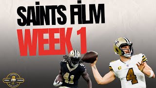 🎥 FILM STUDY  Panthers Vs Saints  Week 1 [upl. by Wadlinger820]