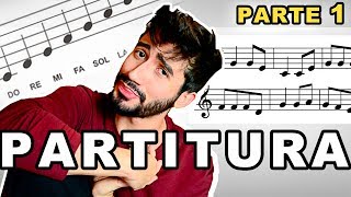 LER PARTITURA Básico Iniciação Parte 1 [upl. by Olia504]