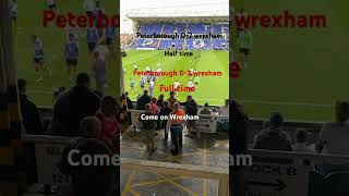 Peterborough vs wrexham ￼￼ [upl. by Chelsy]