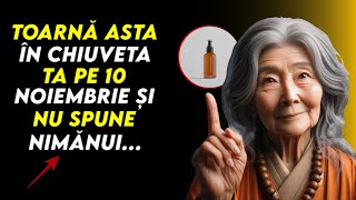 Toarnă ASTA în chiuveta ta pe noiembrie și atrage mulți bani  Învățături budiste [upl. by Bledsoe313]