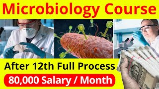 Microbiology Course  Microbiologist Career amp Salary  Best Courses After Class 12th PCB [upl. by Aicilic]