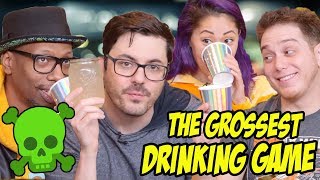 The Disgusting Drinking Game  Buzzed [upl. by Enirtak229]