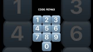 Type in the code lock typing puzzle [upl. by Rednaskela]